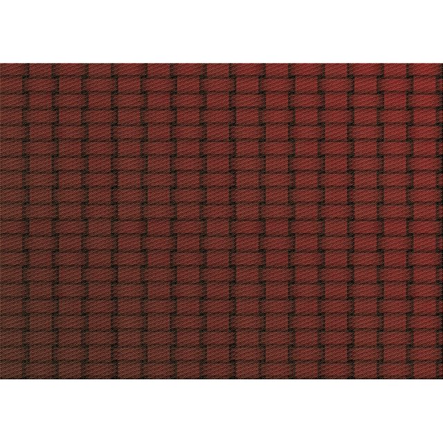 Ahgly Company Tapis de Zone Rectangulaire Transitionnel Rouge Bordeaux pour Intérieur, Lavable à la Machine, 4 Pieds x 6 Pieds