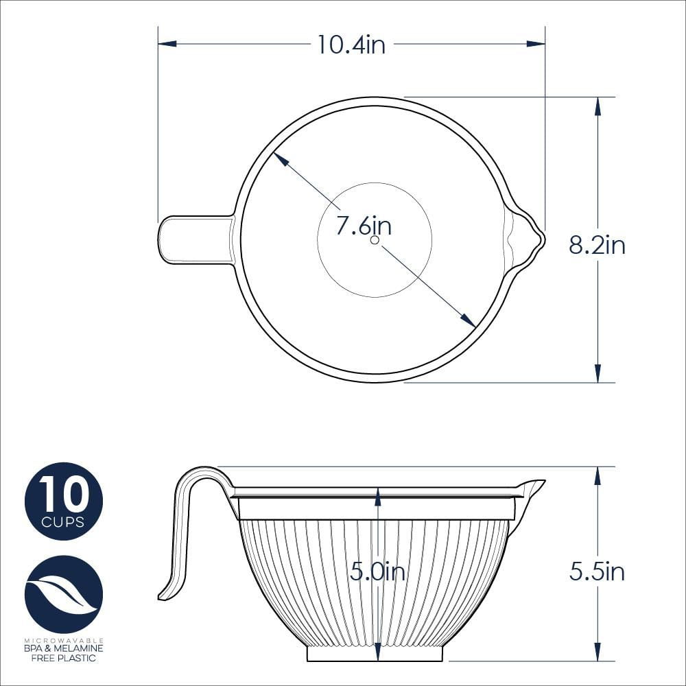 Bol à pâte Better Batter de Nordic Ware