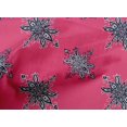 thumbnail image 4 of oneOone Cotton Poplin Fabric Floral Block Printed Craft Fabric BTY 42 Inch Wide, 4 of 4