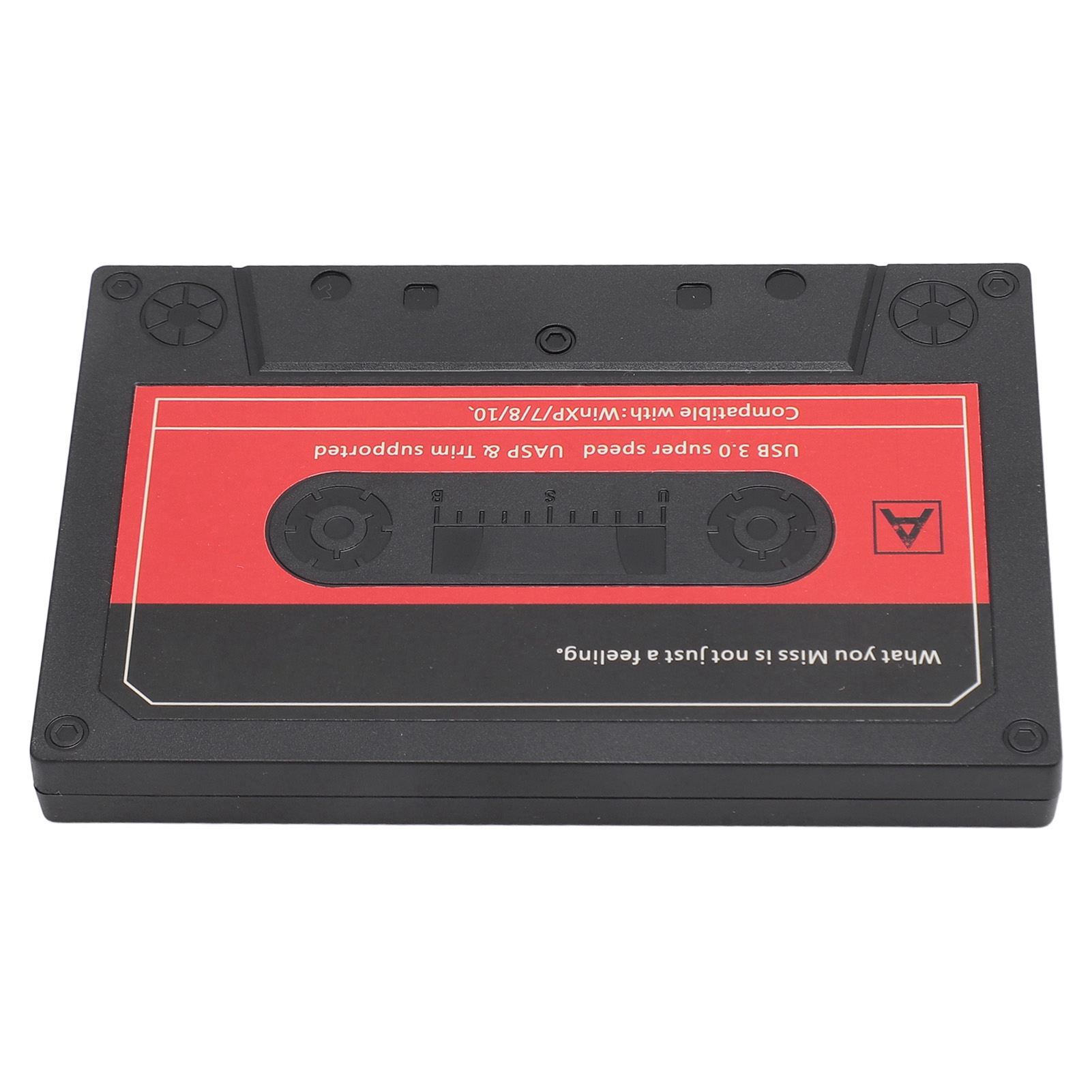 External Hard Drive Enclosure, Supports 5TB Capacity Aluminum Alloy Professional 5Gbps 2.5 Inch  SSD Enclosure  for 2.5 inch HDD