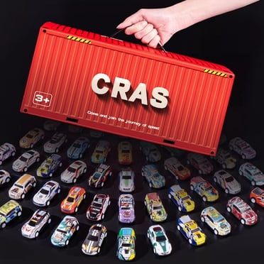 Boys Toys Cars Toys,Toys Cars for Boys,Remote Control Car Toy, Kids' Play Excavators ,Inertia Drift Car Toy for Kids,Sports Car Model Container Boomerang Car Children Gift Boxed Mini Alloy Toy Car