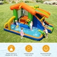 thumbnail image 4 of Gymax 8-in-1 Inflatable Bounce House Water Park w/ Slide Water Cannon Blower Excluded, 4 of 10