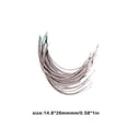 thumbnail image 3 of 50 Paires Mode Anneau en Acier Pliable Soutien-Gorge Fait Main Maillot de Bain Partie Imperméable Réutilisable Rétenteur Réglable Armature Remplacement 14.8x26mm, 3 of 8