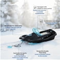 thumbnail image 5 of Conquest Speedster Steerable Snow Sled - Blue, 5 of 5