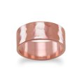 thumbnail image 1 of 8mm Solid Copper Hammered Ring Size 8 Jewelry Gifts for Women, 1 of 3
