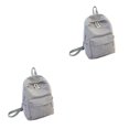 thumbnail image 2 of Decodeary Durable Backpack For School And Travel Comfortable And Sturdy Fashion School Bag LightGray 2Set, 2 of 6