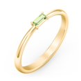 thumbnail image 3 of East-West Stackable Baguette Ring in 10K Yellow Gold, 3 of 3