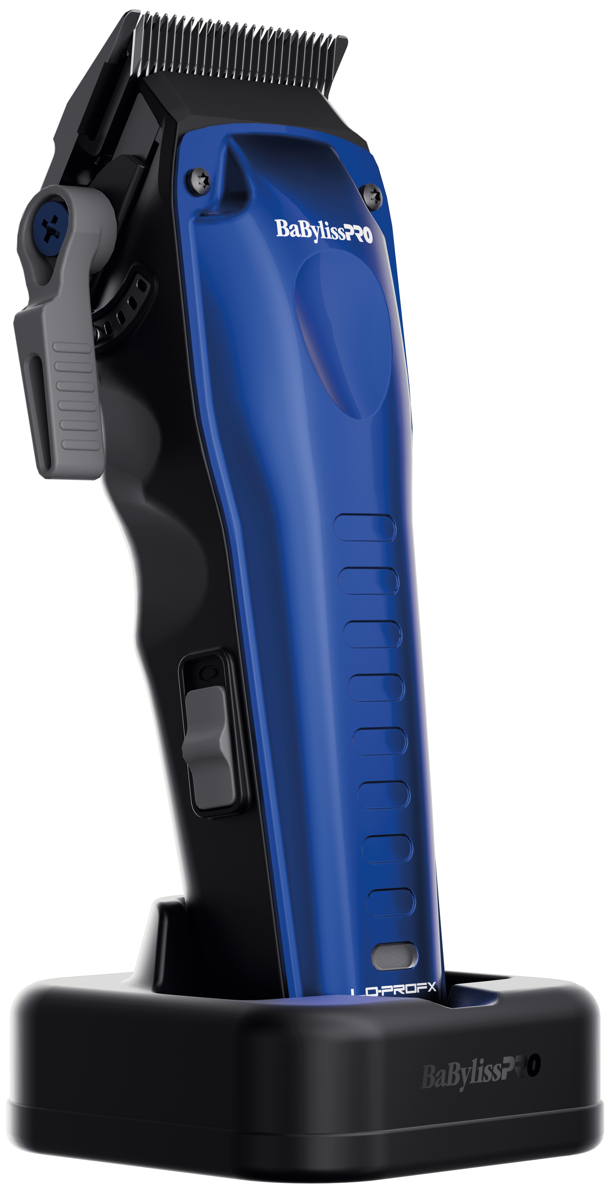 BaBylissPRO Tondeuse Haute Performance Compacte LO‑PROFX, Noir/Bleu, 1 Pk