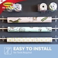 thumbnail image 5 of Command Clear Hooks, Medium, 2 Hooks, 4 Adhesive Strips, 5 of 5