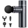 thumbnail image 1 of Mini Massage Gun – Portable Handheld Deep Tissue Massager, Quiet & Lightweight Palm-Sized Design, Gray, 1 of 11