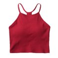 thumbnail image 1 of Tauxra Hauts pour Femmes, Chemise Sans Manches à Col Rond, Haut d'Été Décontracté Confortable avec Coupe Régulière pour Usage Quotidien, Léger et Respirant, Entretien Facile, 1 of 6