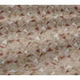 thumbnail image 4 of oneOone Cotton Jersey Hot Curry Fabric Texture & Triangle Geometric Craft Projects Decor Fabric Printed By The Yard 58 Inch Wide, 4 of 4