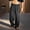 c04Black, variant on LNWUY Men's Casual Loose Baggy Pocket Pants Summer Solid Color Loose Comfort Breathable Cotton Linen Wide Leg Pants Gray XL