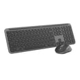 thumbnail image 1 of Logitech MK955 Signature Slim Wireless Keyboard and Mouse Combo, For Larger Hands, Quiet Typing and Clicking - Black, 1 of 12