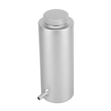 Aluminium de Liquide de Refroidissement, Réservoir de Débordement de Liquide de Refroidissement Durable 800 ml Pratique Installation Facile Universel Très Pratique pour Tous les Véhicules Argent