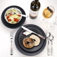 thumbnail image 3 of Mesa Ceramic Granito Stoneware Pasta Plate 22 cm Set of 4, 3 of 3