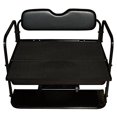 thumbnail image 2 of Performance Plus Carts EZGO TXT Golf Cart Flip Folding Rear Back Seat Kit - Black Cushions, 2 of 4