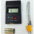 thumbnail image 2 of Digital Thermometer Type Sensor Temperature Probe, Dual Channel -Type Thermocouple Sensor -50 °C / 1300 °C, 2 of 5