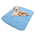 thumbnail image 3 of Pet Cooling Cushion, Washable Pet Self Cooling Mat Breathable Reusable Foldable Ice Silk  For Home For Travel, 3 of 8