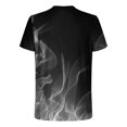 thumbnail image 4 of Qertyioot T-shirt à Manches Courtes Imprimé pour Hommes Col Rond Mode Décontractée Manches Courtes Liquidation, 4 of 5