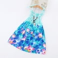 thumbnail image 2 of 2025 Robe Chat Fleurie pour Tout-Petit Bohème Fleurs Sans Manches Plage Grande Taille Robe de Ballet Bretelles Robe Princesse, 2 of 4