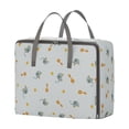 thumbnail image 2 of Heavy Duty Storage With Reinforced Handles Extra Large Storage Bags For Clothes Tote Bag Thickened Double Zipper For Space Saving Travel, 2 of 6
