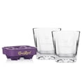 thumbnail image 2 of Crown Royal Ice Mold with 2 Premium Whisky Glasses, 2 of 5