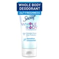 thumbnail image 1 of Secret Whole Body Aluminum Free Deodorant Invisible Cream Unscented, 1 of 16