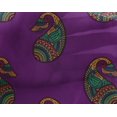 thumbnail image 4 of oneOone Georgette Viscose Fabric Paisley Block Print Fabric By Yard 42 Inch Wide, 4 of 4