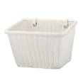 thumbnail image 1 of S SERENABLE Bike Basket Large Capacity Portable Front Basket Accessories White, 1 of 9