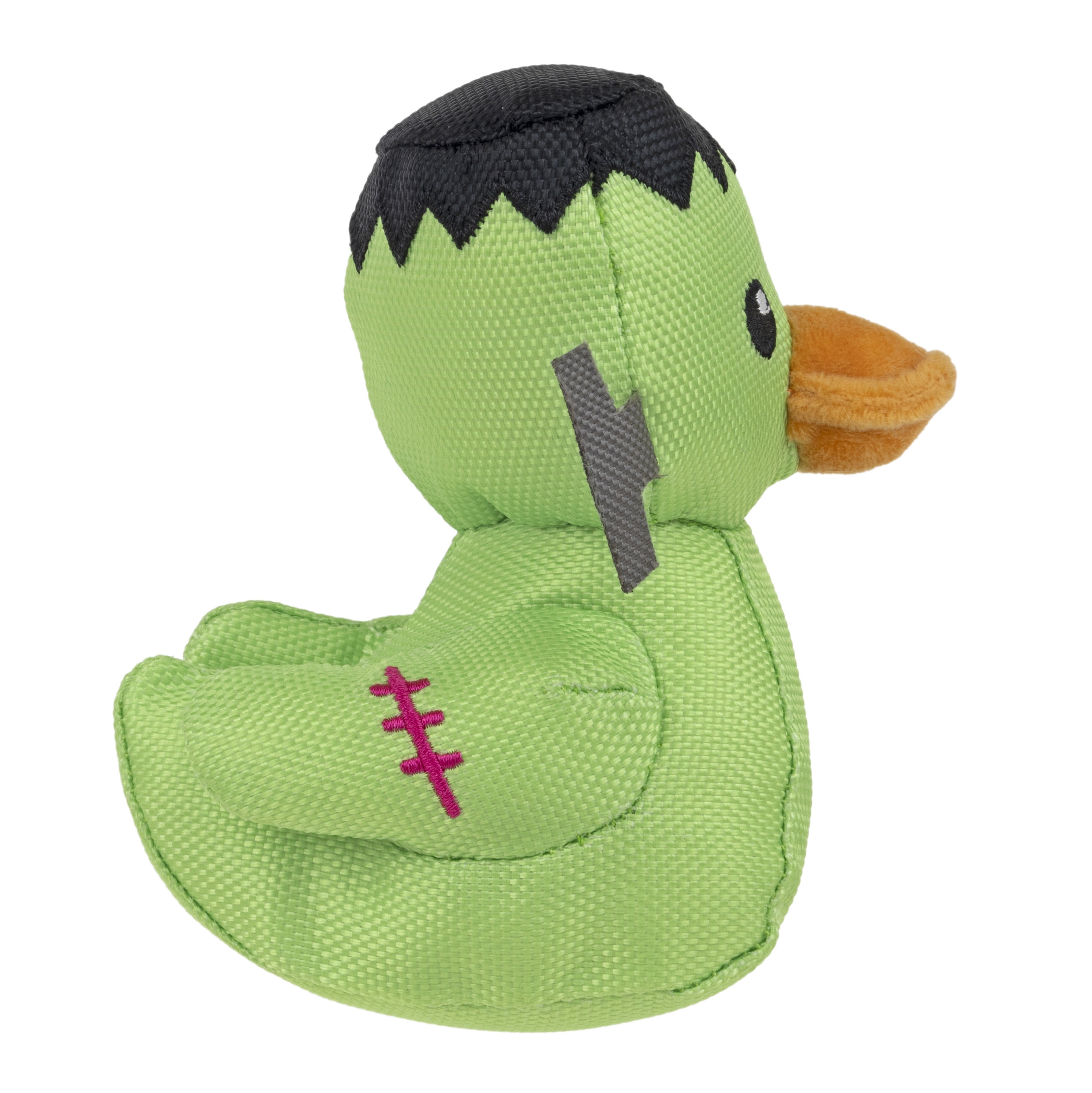 Vibrant Life Halloween Jouet pour chien en peluche grinçante de 5.5 pouces, Canard Frankenstein