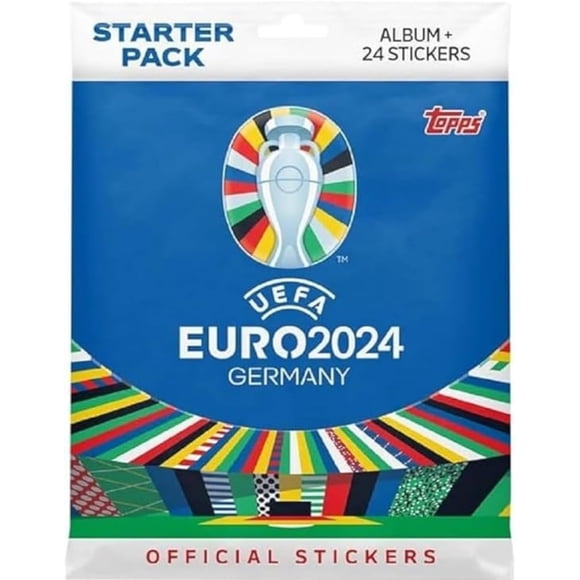 Topps: 2024 Match Attax Euros Sticker Album Starter Pack