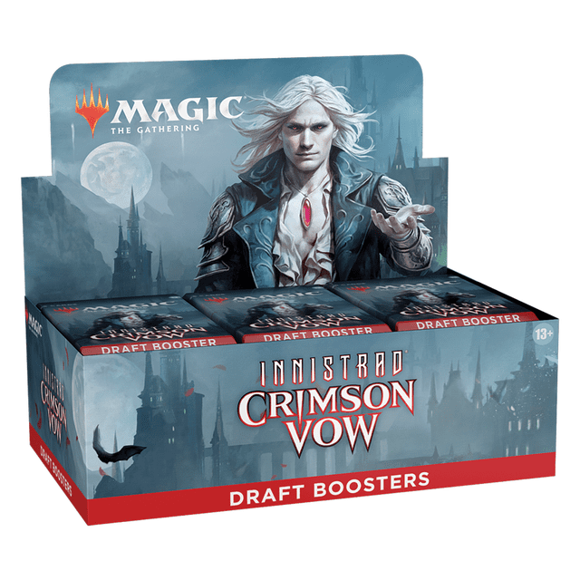 Magic the Gathering: Innistrad: Crimson Vow Draft Boosters Box 36 boosters per box, 15 cards per pack
