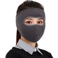 thumbnail image 5 of TOUMENY Winter Face Mask, Thickened Fleece Neck Ear Protection for Skiing Snowboarding, Cold Weather Windproof Breathable Full Coverage Balaclava, 5 of 5