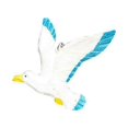 thumbnail image 1 of XZNGL Seagulls Decor Resin Birds Seagulls Wall Hanging Decorations Beach Ornament, 1 of 9