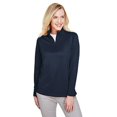 thumbnail image 1 of Ladies' Advantage Snag Protection Plus IL Quarter-Zip - DARK NAVY - L, 1 of 3