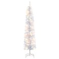 thumbnail image 1 of HOMCOM 6 ft Prelit Pencil Artificial Christmas Tree w/ 395 Branches, 1 of 10