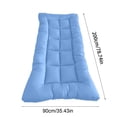 thumbnail image 3 of wycnly A Class Fiber Mattress Thickened Soft Washable Breathable Foldable Space Saving Portable for Student Bed Dormitory Home Bedding, 3 of 6