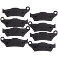 thumbnail image 3 of Niche Brake Pad Set for Ducati Multistrada 1200 Semi-Metallic Motorcycle 4 Pack 519-KPA2373D, 3 of 5