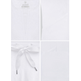 thumbnail image 4 of Adar Addition Go-Higher Scrub Set For Women - Notched V-Neck Scrub Top & Skinny Cargo Scrub Pants, 4 of 7