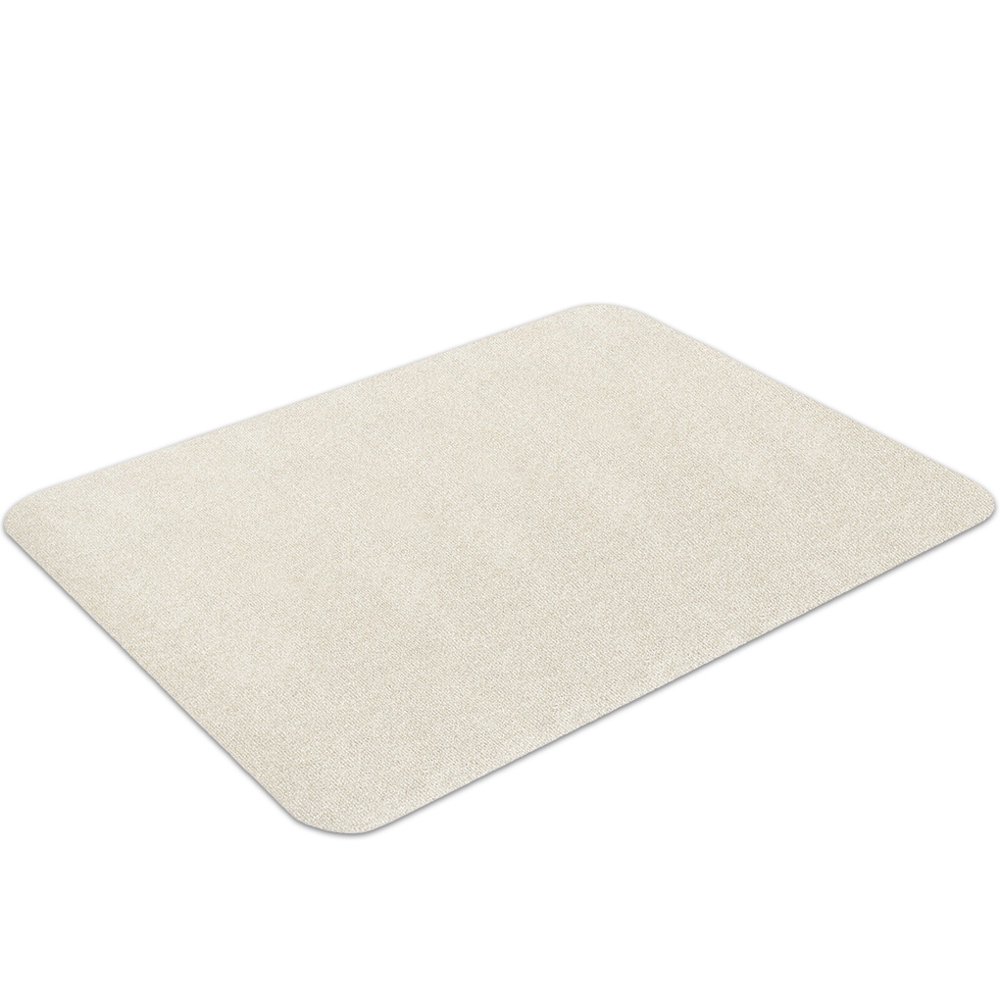 120*90cm Anti-Slip Chair Mat Anti-scratch Swivel Chair Pad Reusable Polyester Floor Protective Carpet for Home Office