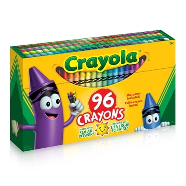 Crayons de cire Crayola, boîte de 96