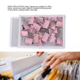 thumbnail image 4 of 25pcs Pinces à Liant en Métal, Contient Solidement des Documents, des Clips de Bureau Polyvalents, Durables et Fiables, 4 of 8