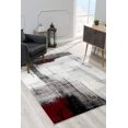 thumbnail image 3 of eRug Outlet Montage Collection Modern Abstract Area Rug (5x8 feet) - 5'3" x 7'7", Grey, 3 of 6