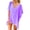 Purple, variant on Pisexur Women’s Crochet Chiffon Tassel Swimsuit Beach Bikini Cover Ups for Swimwear