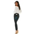 thumbnail image 3 of Cover Girl Jeans juniors plus size Perfect Mid Rise Comfy Skinny Jeans khaki black or blue, 3 of 5