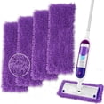 thumbnail image 1 of Reusable Power Mop Refills Pads Compatible with Swiffer Power Mop - Power Mop Pads Refill - Washable Microfiber Pads for Multi-Surface Floor Cleaning  4 Pack, 1 of 2