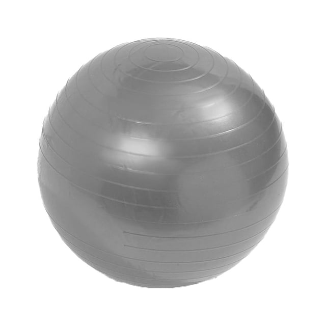 Exercise Ball - Bender Ball for Stability, Barre, Pilates, Yoga, Balance, Core Training, Stretching and Physical Therapy,sliver