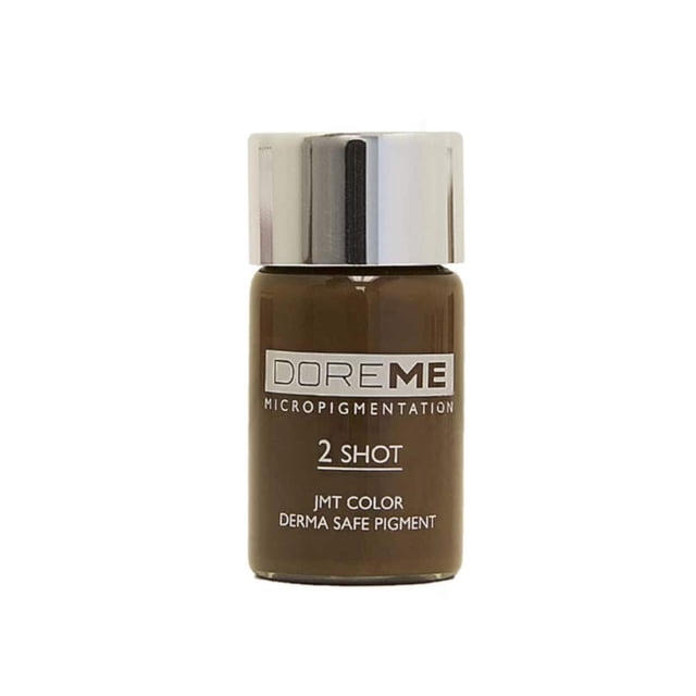 Doreme 2 Shot Manual Permanent Makeup Pigment Ink for Microblading (Medium Ash 822)