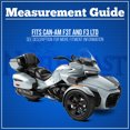 thumbnail image 5 of NEH Half Cover Compatible with Can-Am Spyder 2016-2022 F3-T, F3 Limited Models (With Trunk) | Waterproof, Weather Resistant Fabric, Black, 5 of 5